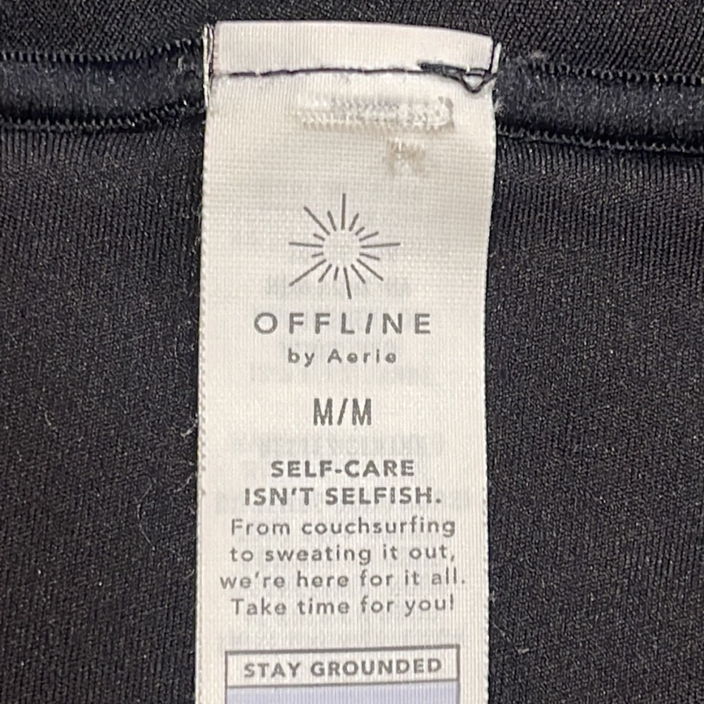 OFFLINE Real Me Flare High Rise Leggings Black Size Medium - Picture 8 of 9